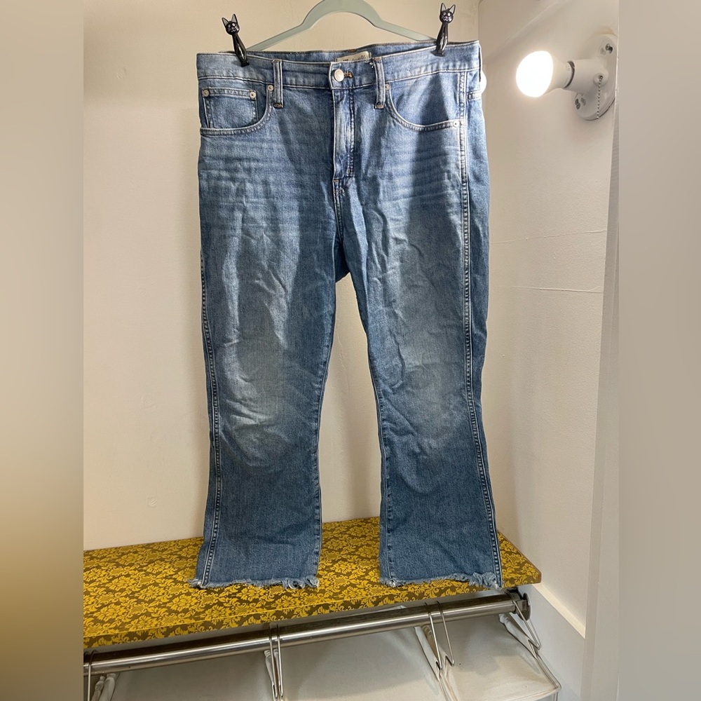 Madewell Women’s Bootcut Jeans in Light Blue